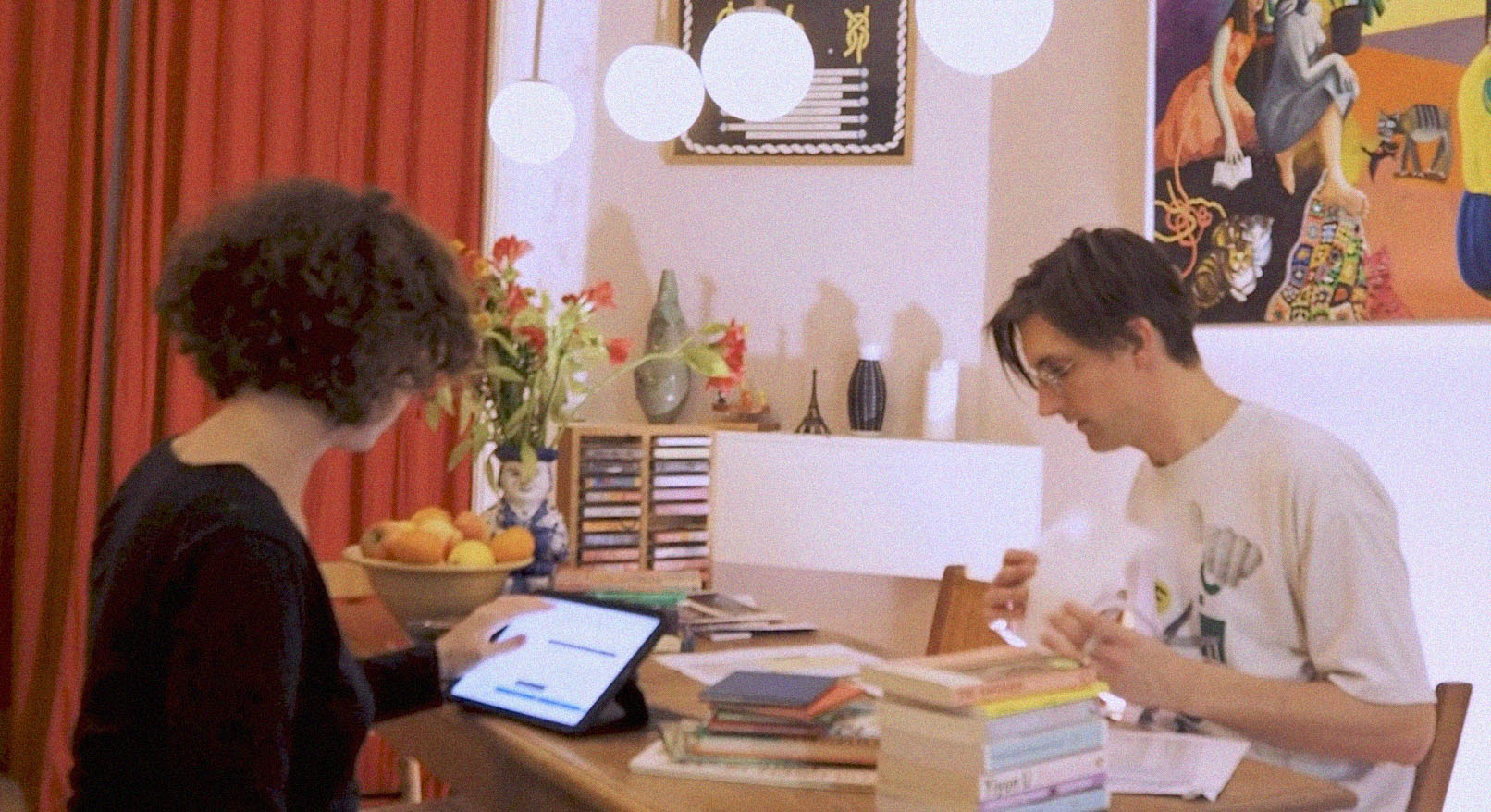 The founders of SLOW PRESS in the Rivierenbuurt